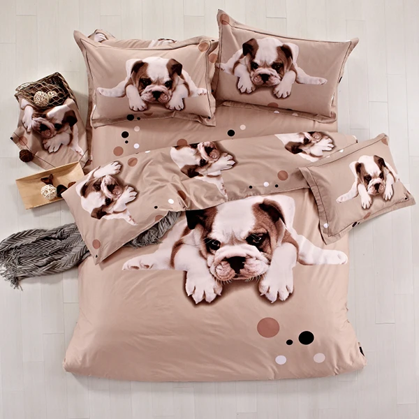 Teñido De Edredón De Algodón Conjuntos Pug Edredón Colcha Teñido De Edredón De Algodón Conjuntos Pug Edredón Colcha