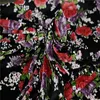 African Style Velvet Fabric For Roses Dress For Fleece Garment The Artificial Velvet Roses Pattern Of Fabric
