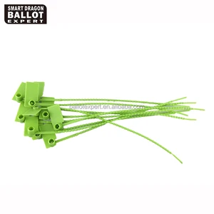 guangzhou plastic security seal 370mm plastic security seal with barcode