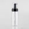 Custom Empty luxury 50ml 100ml 150ml 200ml Frosted Plastic pet Foam Cosmetic soap eliquid Bottle With Lotion Pump or Foam Pump