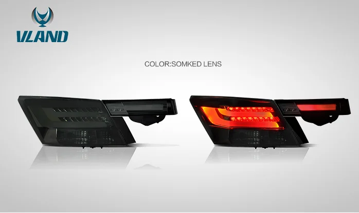 Vland manufacturer for car tail light for Accord taillight for 2008 2010 2012 2013 for ACCORD LED tail lamp wholesale price
