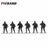 China Hunting Accessories Laser Toy Gun Target Contour Warrior 6 Units Stand at Ease for Target Practice