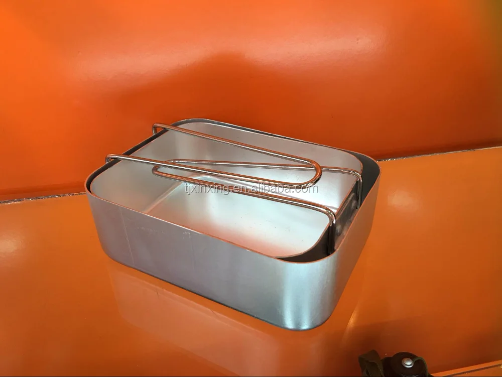 Aluminum Mess Tin Army 2pcs Military Lunch Box Buy Lunch Box,Military