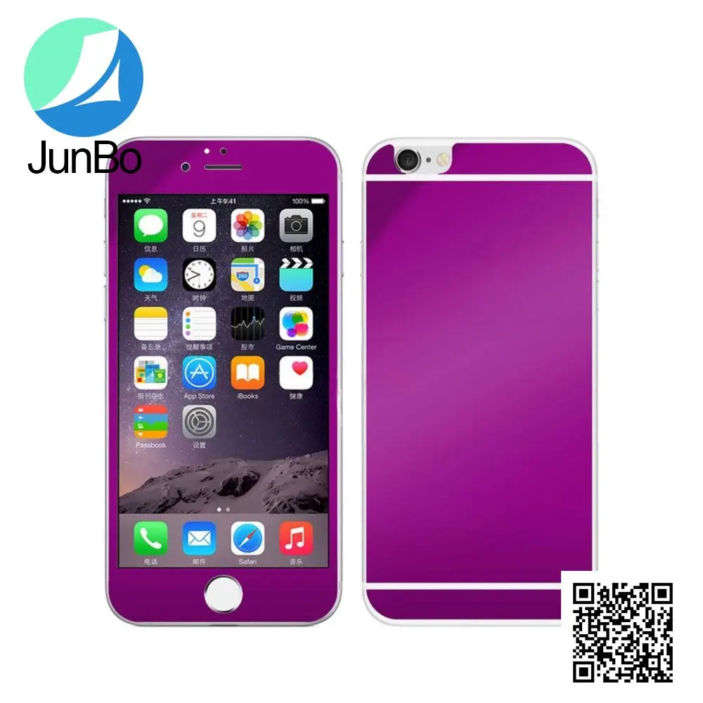 2016 new arrival 2.5D Color 9H for Iphone 6 tempered glass screen protector
