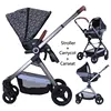 EN1888 approved baby pram/fashionable travel system baby pushchair /safety classic baby stroller