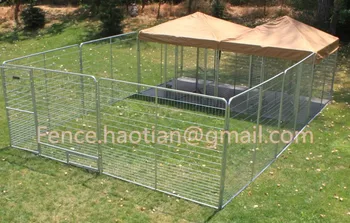 large dog enclosures with roof