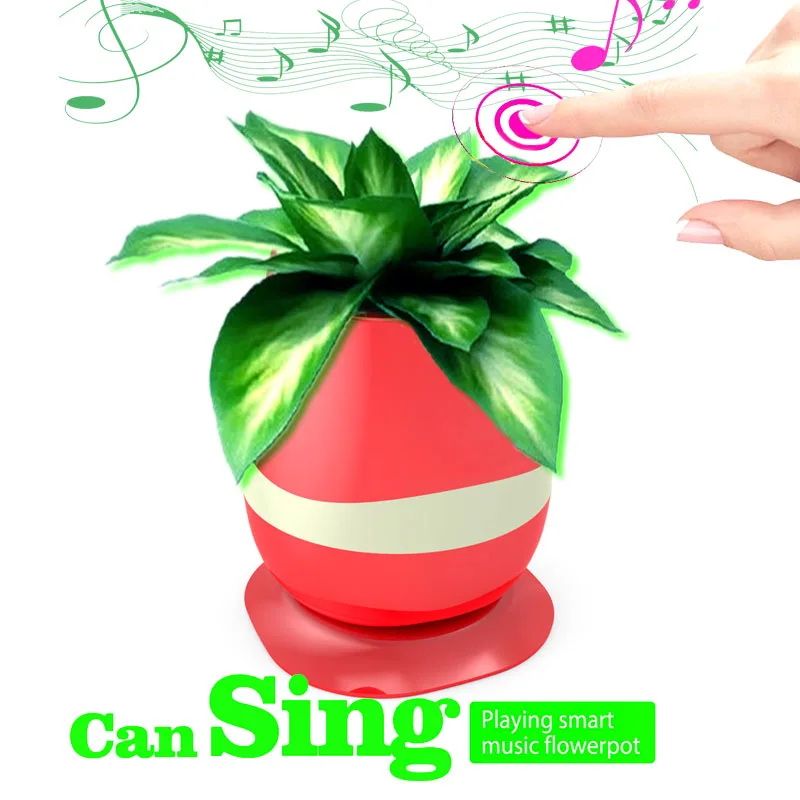 Dancing Flower Pot With Hot Sale Music Speaker - ANKUX.COM
