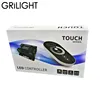 China supply touchable remote rf led dimming controller