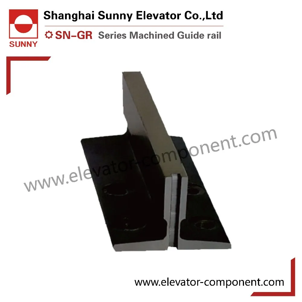 Elevator Guide Rail Fish Plate For Steel Rail Connecting Produced By
