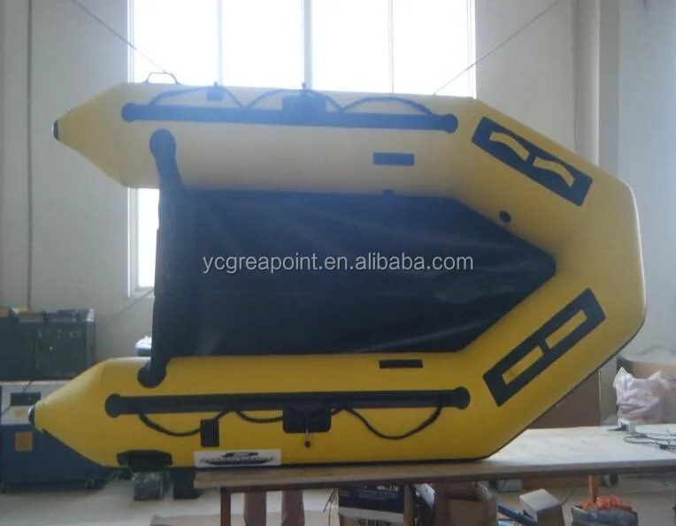 Aluminium Floor Inflatable Rubber Boat With Electric Motor Buy Rubber