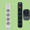 CE GS TUV ROHS germany european electrical outlet multiple socket/4 way electrical outlet/electrical outlet box