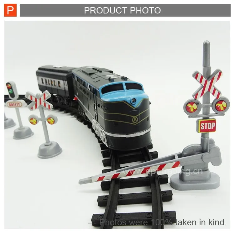 Battery Operated Railway Train Track Set With Sound &light Buy Ho