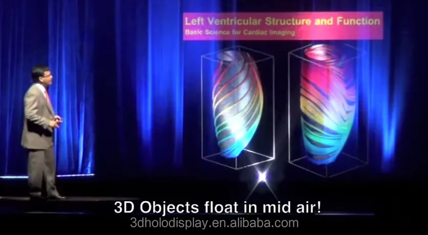 3d ghost hologram projector