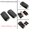 Vauxhall opel Zafira Vectra 3 button flip key blank for Opel replacement car key