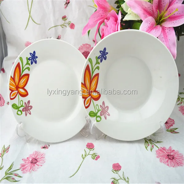 Decorative Hanging Plates Ceramic,Print On Demand Plate,Porcelain Plate