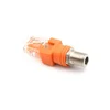 RJ45 To RF Connector F-Type Connector RF Female To RJ45 Male Coaxial Barrel Coupler Adapter Coax Adapter