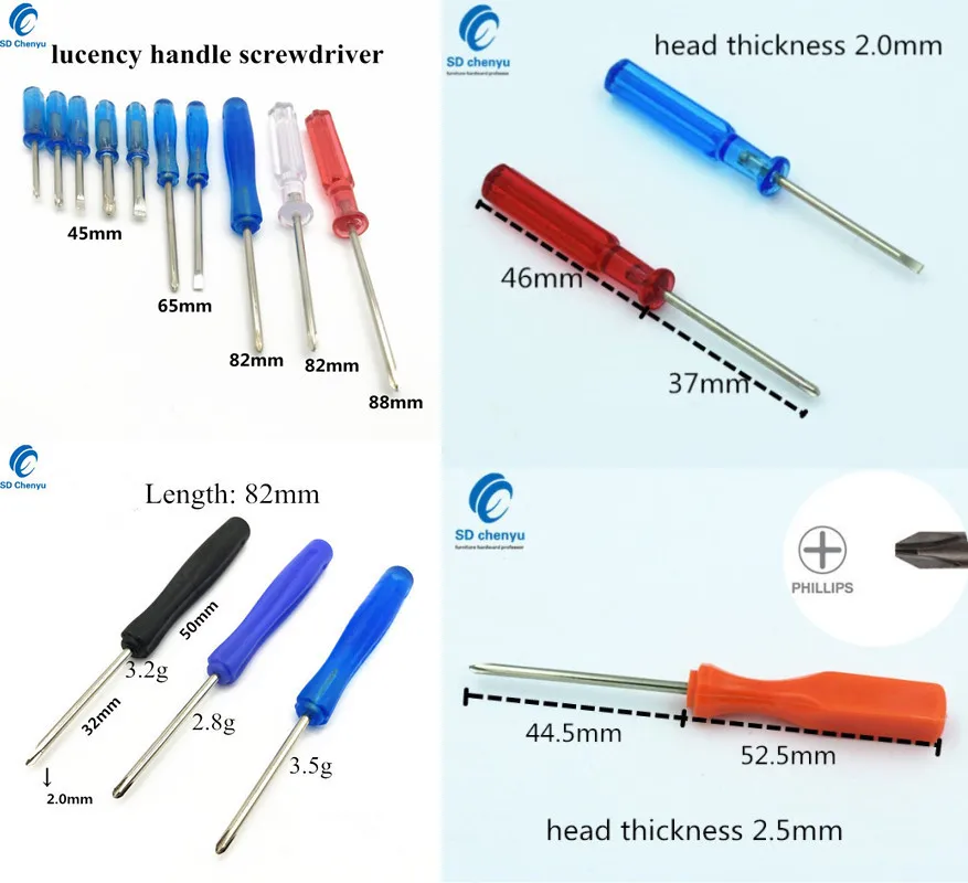 Wholesale 2.0mm Small Flat Head Parallel Slotted Screwdriver For ...