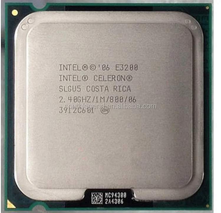 Intel Desktop Cpu Celeron E3300 E3200 E3400 E3500 45nm 65w - Buy Cpu ...