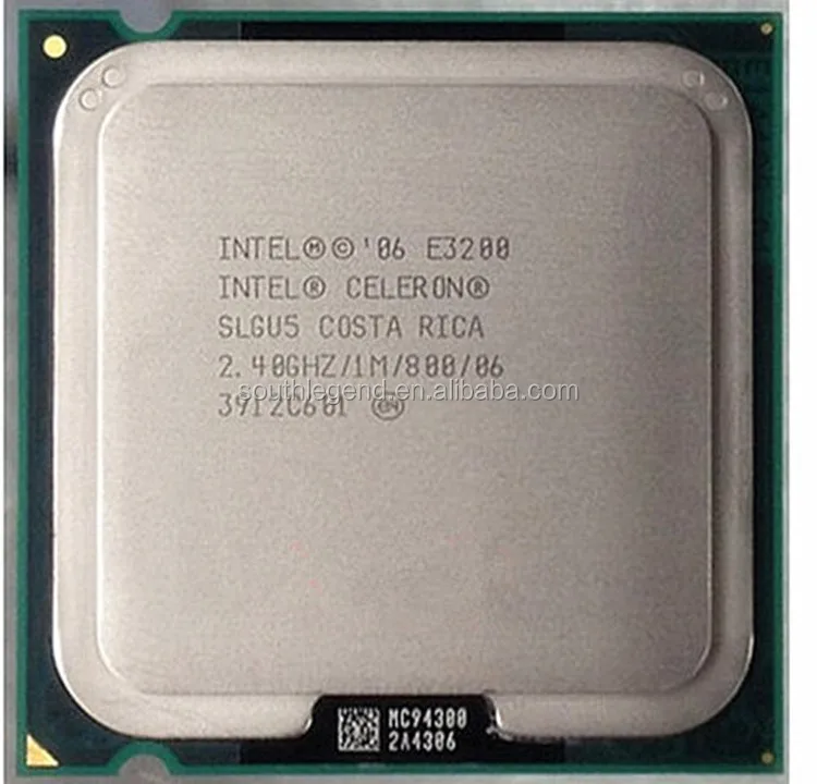 Prediken Benodigdheden tafel Intel Desktop Cpu Celeron E3300 E3200 E3400 E3500 45nm 65w - Buy  Cpu,E3300/e3400/e3200,Celeron Product on Alibaba.com