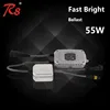 hid lighting conversion kits T7 AC 55w projector lamp double ended fast bright digital ballast with window design