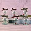 Amaozn Hot Selling Baby Toys Glass Decoration Bear Transparent Decoration Glass With Bow-knot For Souvenir Gift