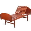 Hospital bed price basic type with multiple optional accessories, Wood Block 1 Function Bed