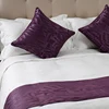 hotel jacquard decorative bed runner/bed throw