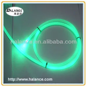 optical fibers,milky surface side glow fiber optic lighting