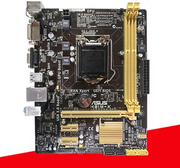 H81mk Desktop Computer Spare Parts Refurbished Motherboard Used