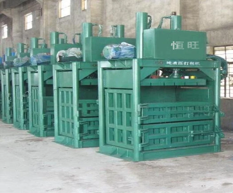 Garbage Compactor Machine Rubbish Press Hydraulic Baler Machine For