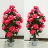 China factory artificial bonsai plant marking decorative artificial peony flower bonsai wholesale