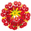 Intelligence toy for kids skin packing small size 3.3cm snowflake blocks 77pcs