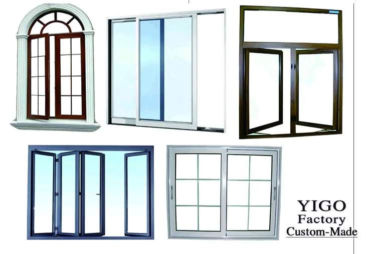 Aluminium glass window and wall