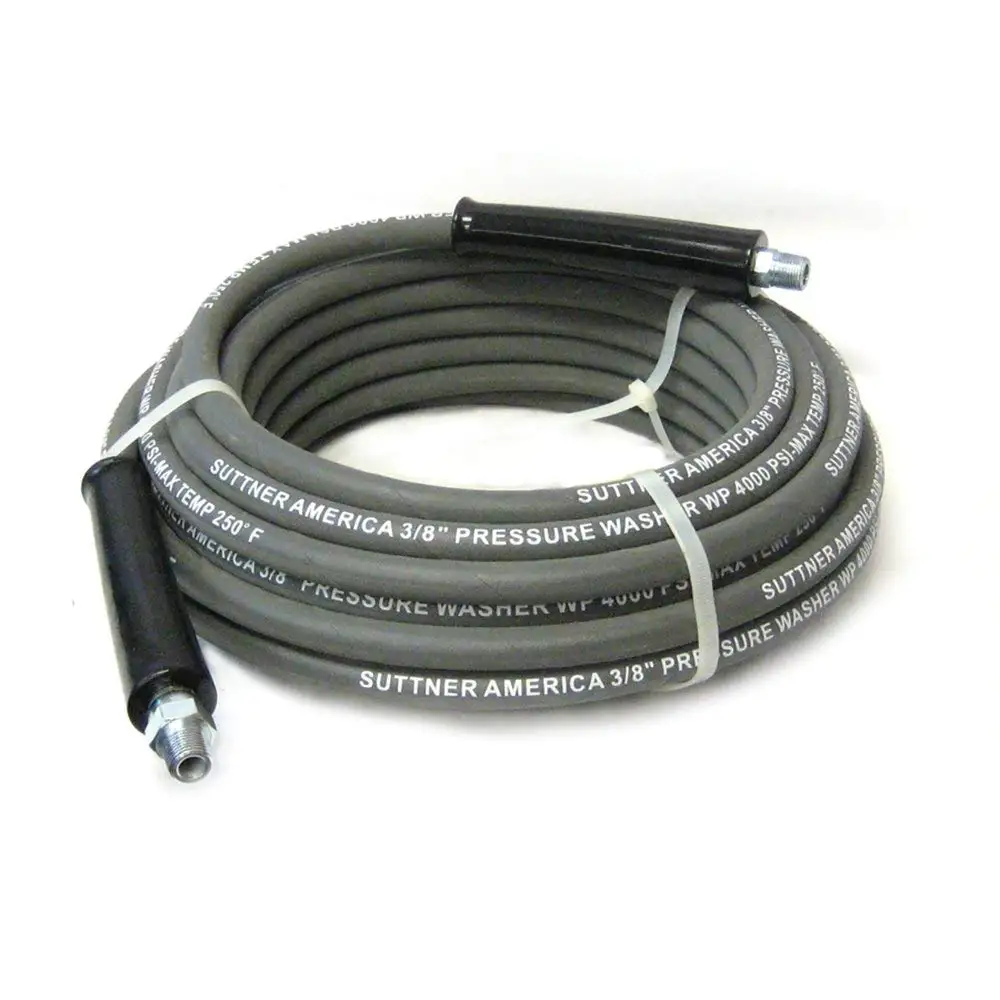 Hoses Water Hoses 50 Length 4000 Psi Maximum Pressure 3/8 Hose ID 3/8