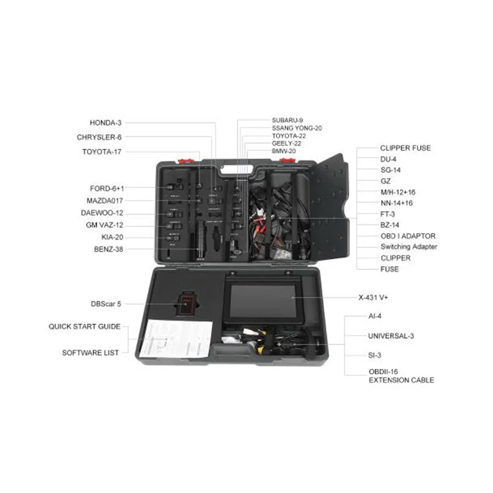 Launch X431v+ Plus Professional Universal Auto Diagnostic Tool