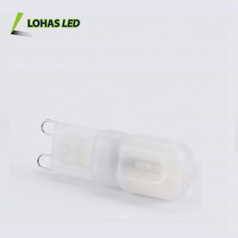 CE 3000K LED G9 Bulb dimmable g9 led 12v 110v 220v 1w 1.5w 2w 2.5w 3w 5w plastic g9 led lamp led g9 bulb