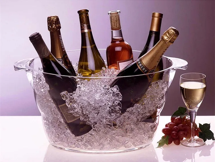Custom Acrylic Ice Bucket Wholesale Transparent Clear Ice Bucket Buy
