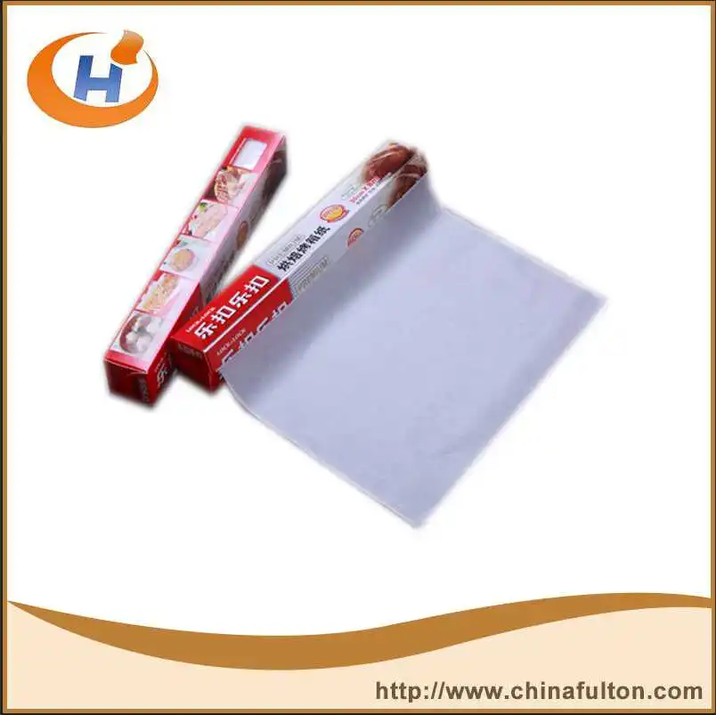 Good Quality Non Stick Greaseproof Baking Sheets Printed Colored