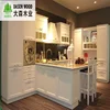 high quality manufacture white gloss pvc mdf kitchen cabinet doors