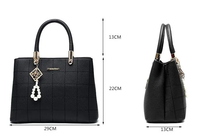 2017 New design fashion simple bags women handbags for ladies