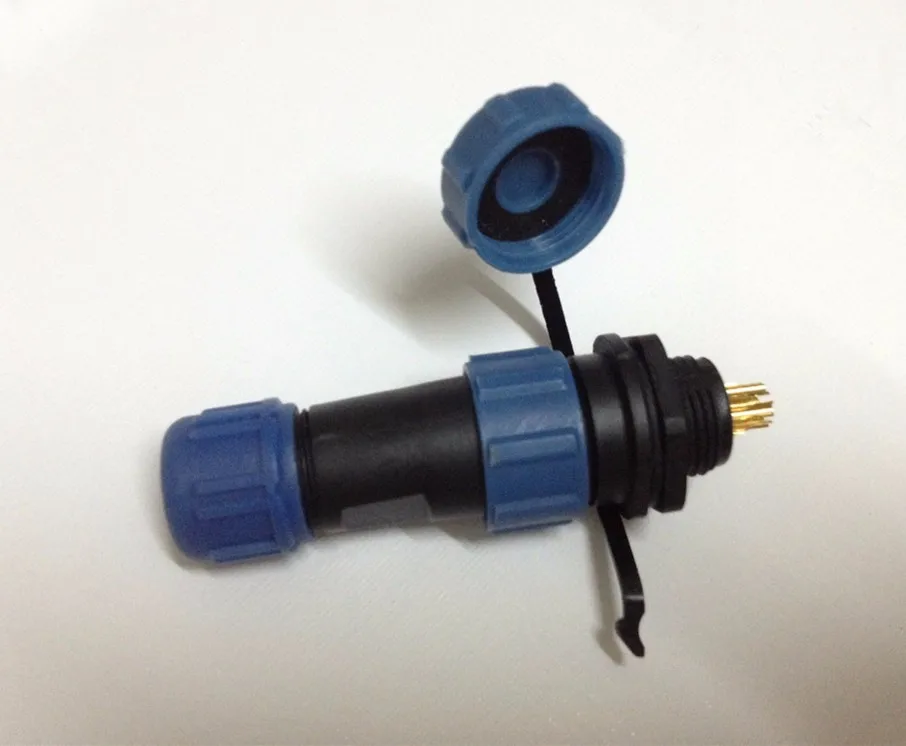 Connettori Elettrici WEIPU SP13 Impermeabili IP68 - Maschio E Femmina Da Saldare 2-9 Pin - Foto 2