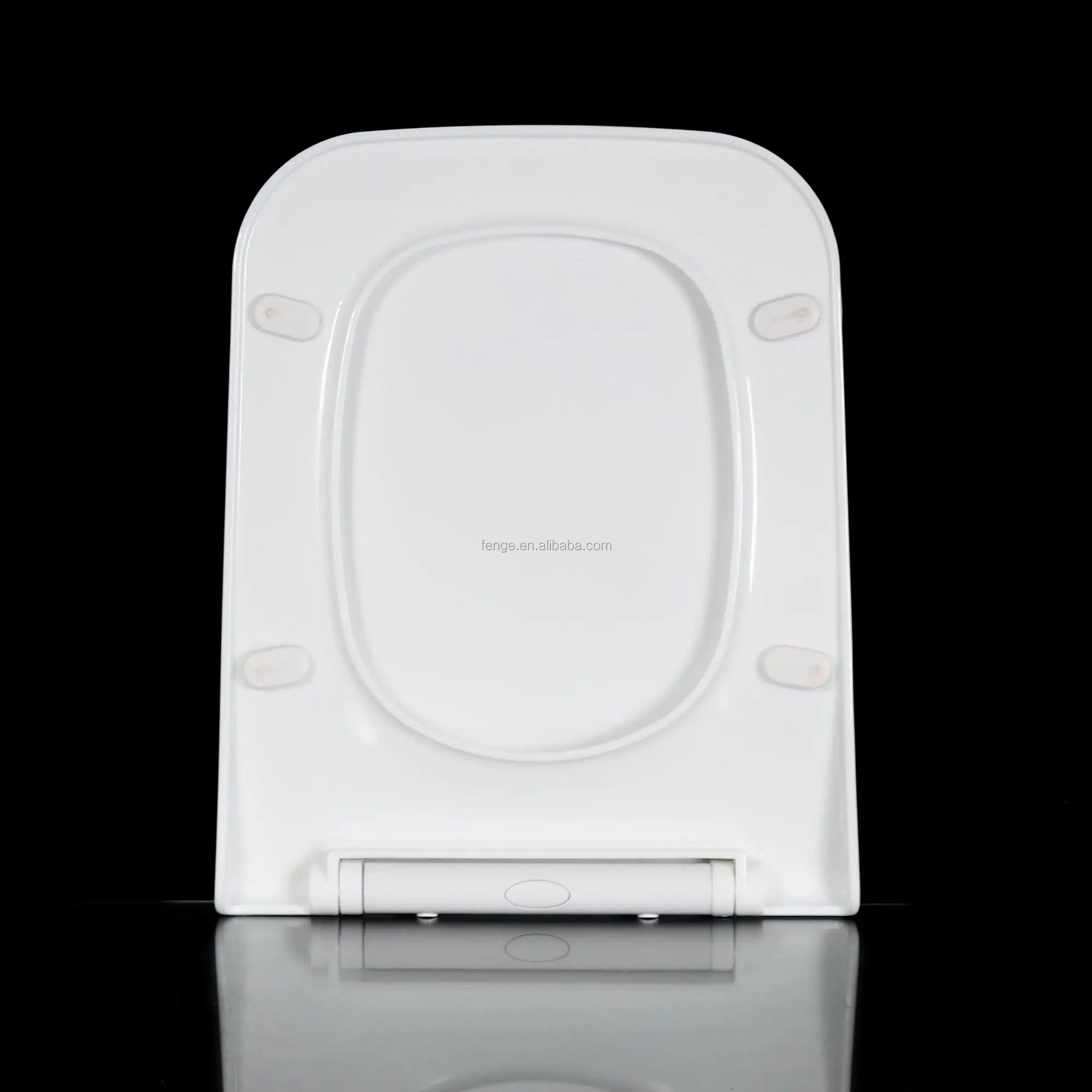 U Shape Square PP Soft Closed Top Fix Bellavista Stylo Toilet Seat
