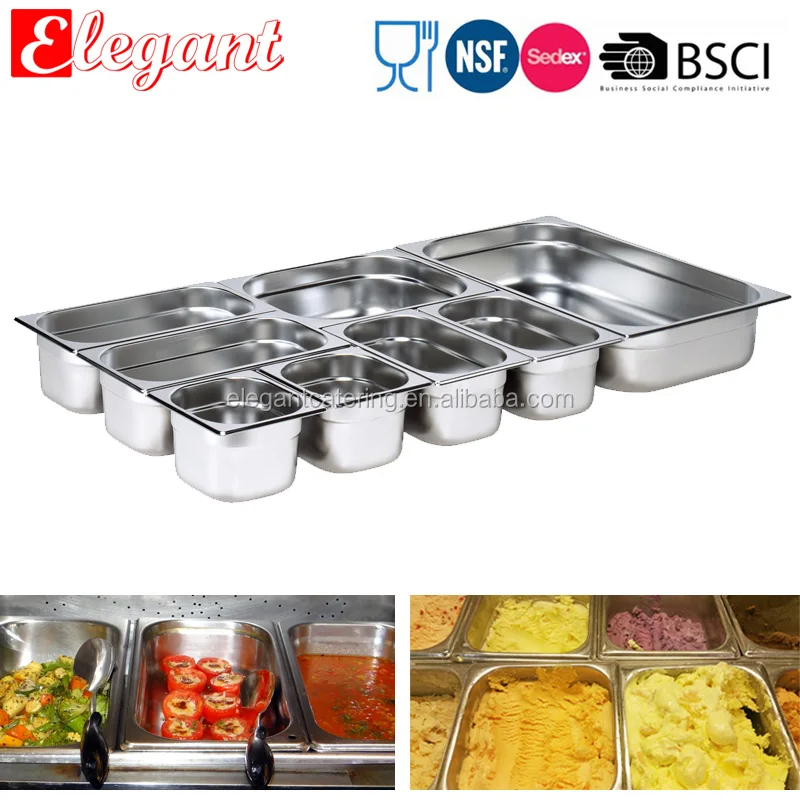 European Style All Size Mirrored Visible Buffet Food Container Buy