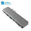 Multifunction portable usb c hub multiport adapter usb c hub for macbook 12 inch