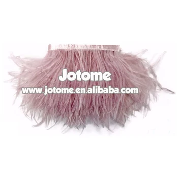 light pink ostrich feathers
