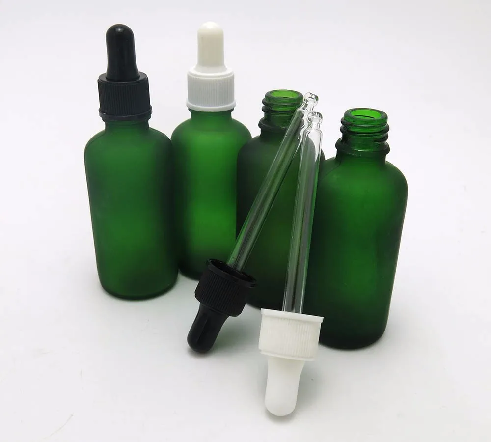 Download Natural Green 50ml Glass Dropper Bottle,Cosmetic Oil Bottle With Plastic Dropper Cap - Buy ...