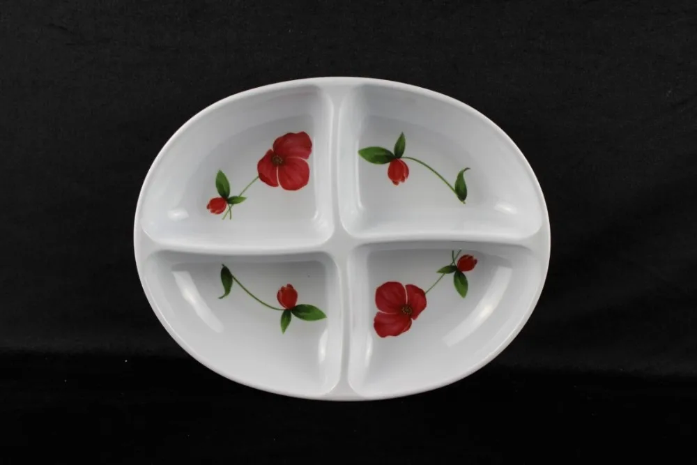 11.5inch melamine meal plate