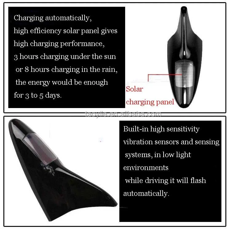 car antenna led light