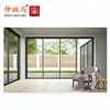Soundproof Sliding Door Powder Coated Aluminum Profile Aluminium Soundproof Interior Sliding Door Room Dividers