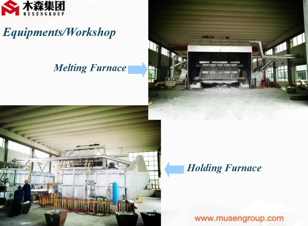 melting furnace and holding furnace for aluminum slugs production.jpg